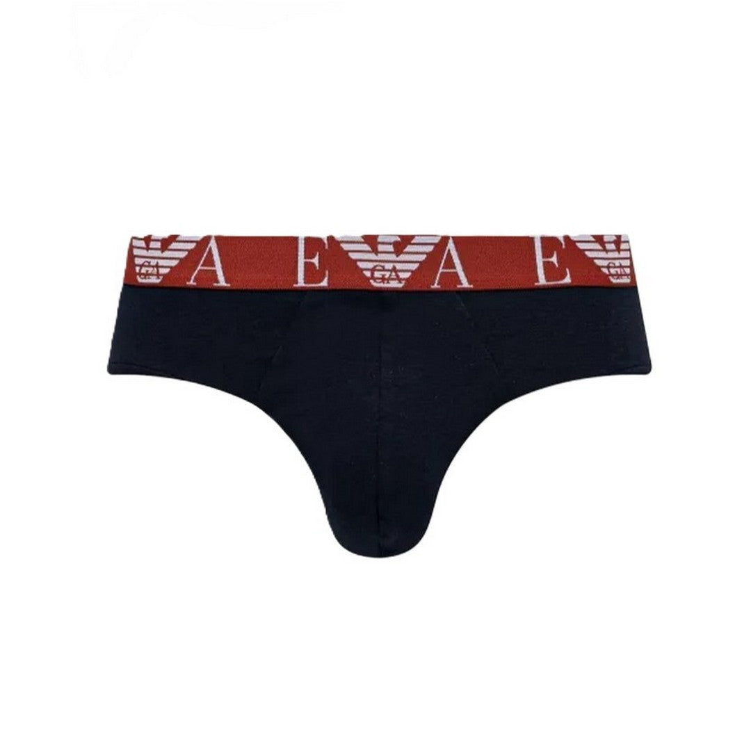 Emporio Armani Slip uomo 3pack Armani Blu/Vin Indi/Ar.Blu - EM000258 AF10778 MB1