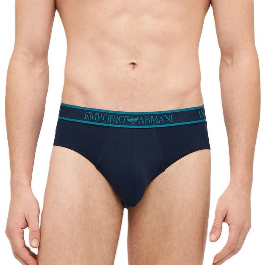 Emporio Armani Slip uomo 3pack Ar.Blu/Ar.Blu/Ar.Blu - EM000258 AF10779 MB139