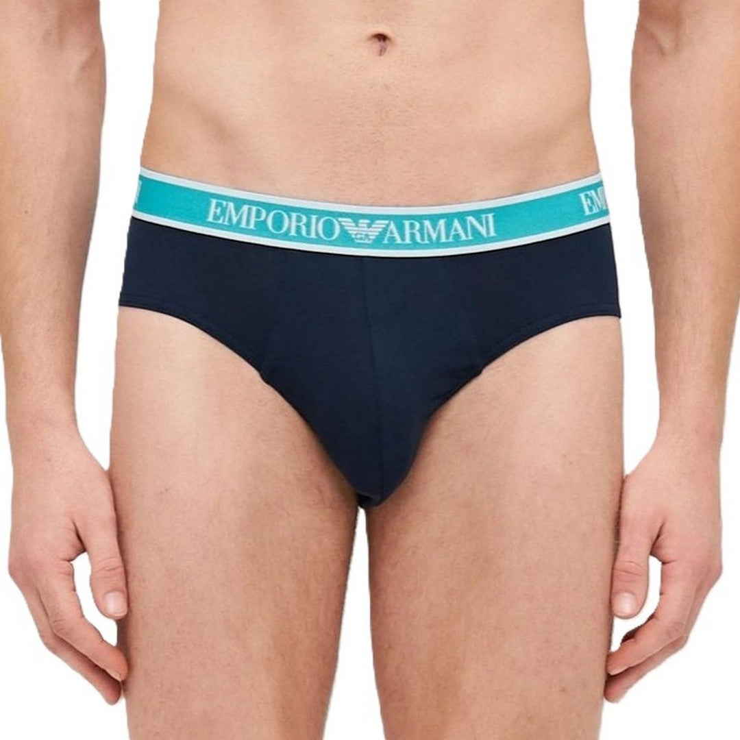Emporio Armani Slip uomo 3pack Ar.Blu/Ar.Blu/Ar.Blu - EM000258 AF10779 MB139