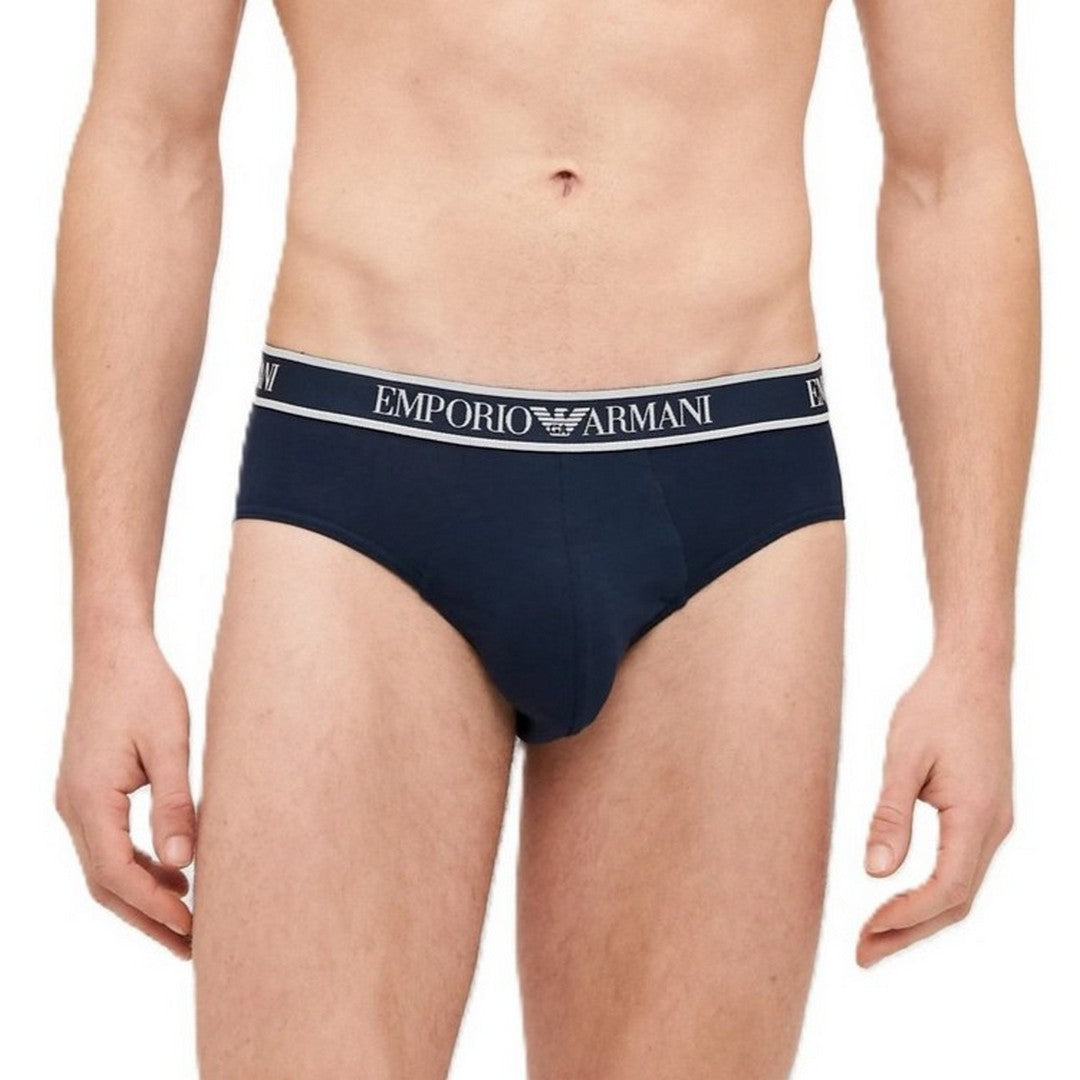 Emporio Armani Slip uomo 3pack Ar.Blu/Ar.Blu/Ar.Blu - EM000258 AF10779 MB139
