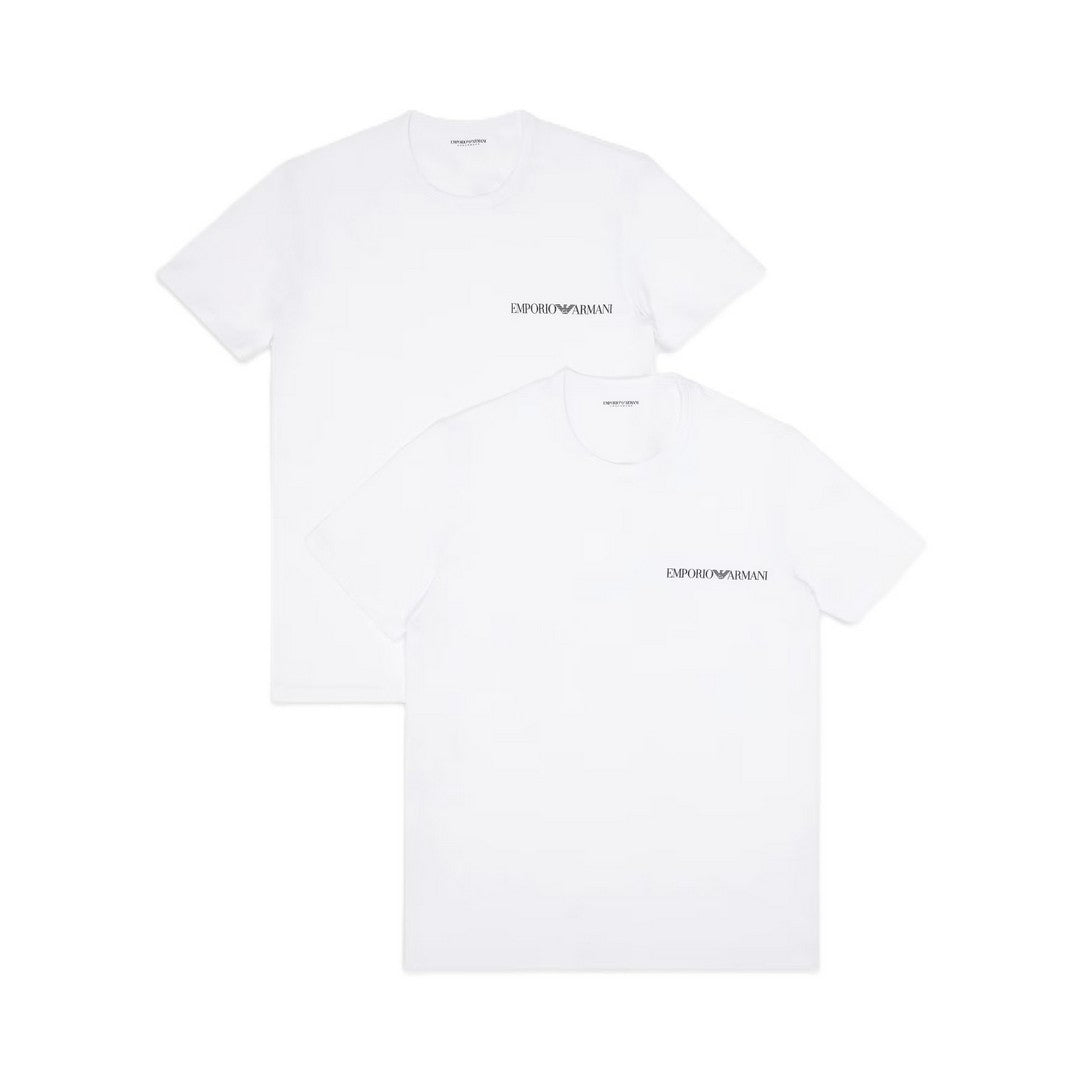 Emporio Armani T-shirt uomo 2pack White/White - EM000391 AF10779 M0082