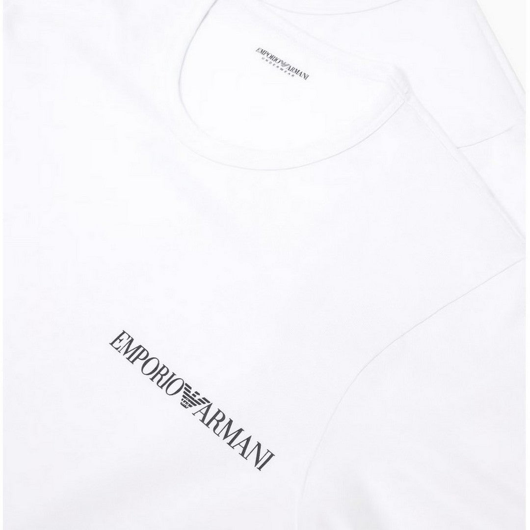 Emporio Armani T-shirt uomo 2pack White/White - EM000391 AF10779 M0082