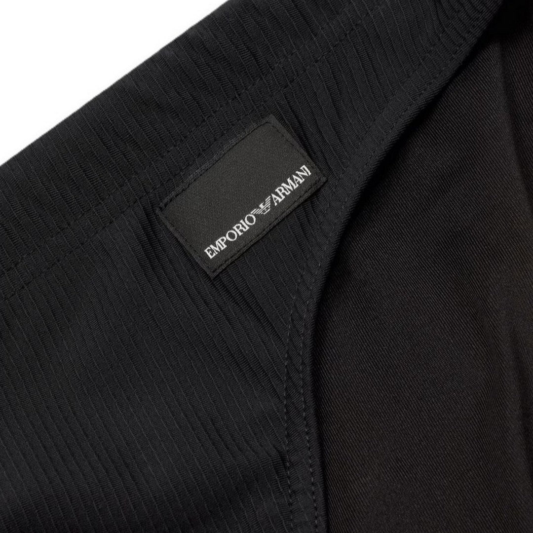 Emporio Armani Beachwear Slip Mare Black - EM000573 AF14103 UC001