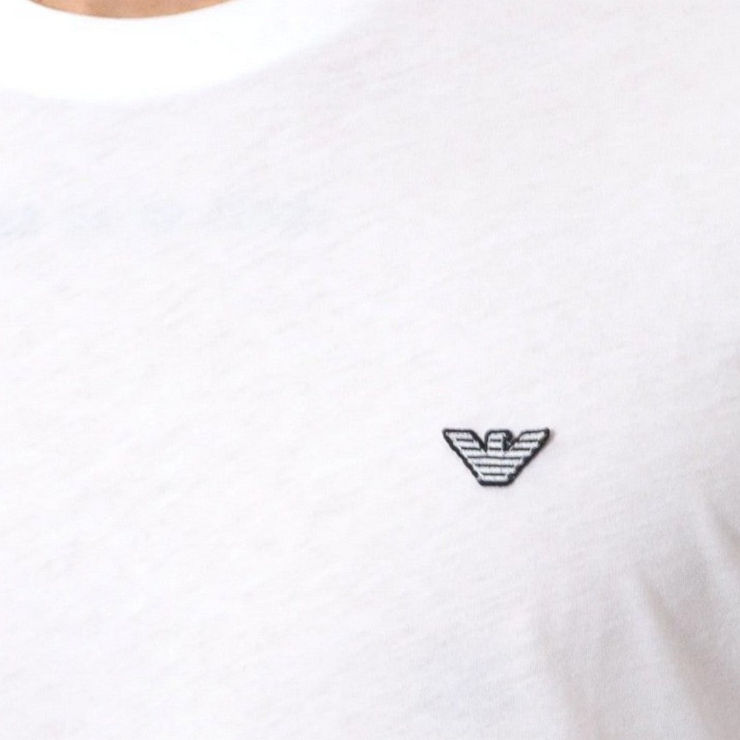 Emporio Armani Beachwear T-Shirt uomo White - EM000574 AF12331 U0002