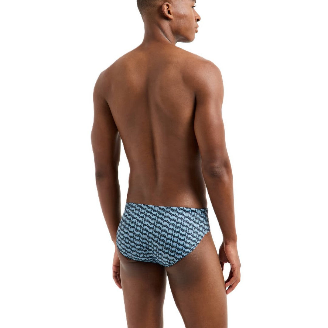 Emporio Armani Beachwear Slip Mare Capt.Blue/Arman.Blue - EM000575 AF12341 F9035