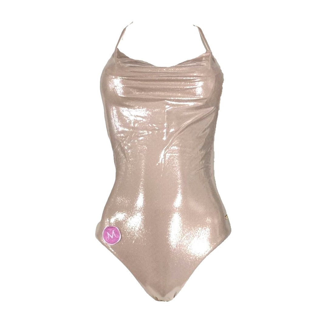 Emporio Armani Beachwear Costume Intero Pink Micro Foil Dot - EW000600 AF12203 F