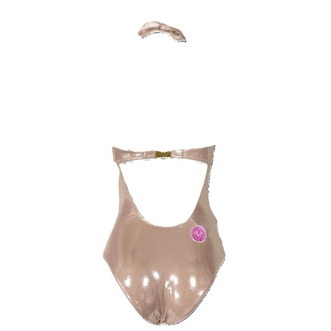 Emporio Armani Beachwear Costume Intero Pink Micro Foil Dot - EW000600 AF12203 F