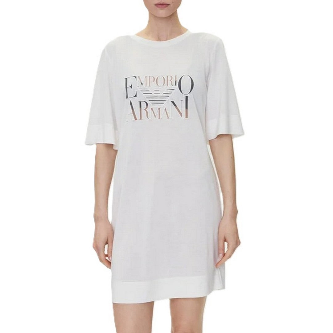 Emporio Armani Beachwear Maxi t-shirt White - EW000618 AF12187 U1131