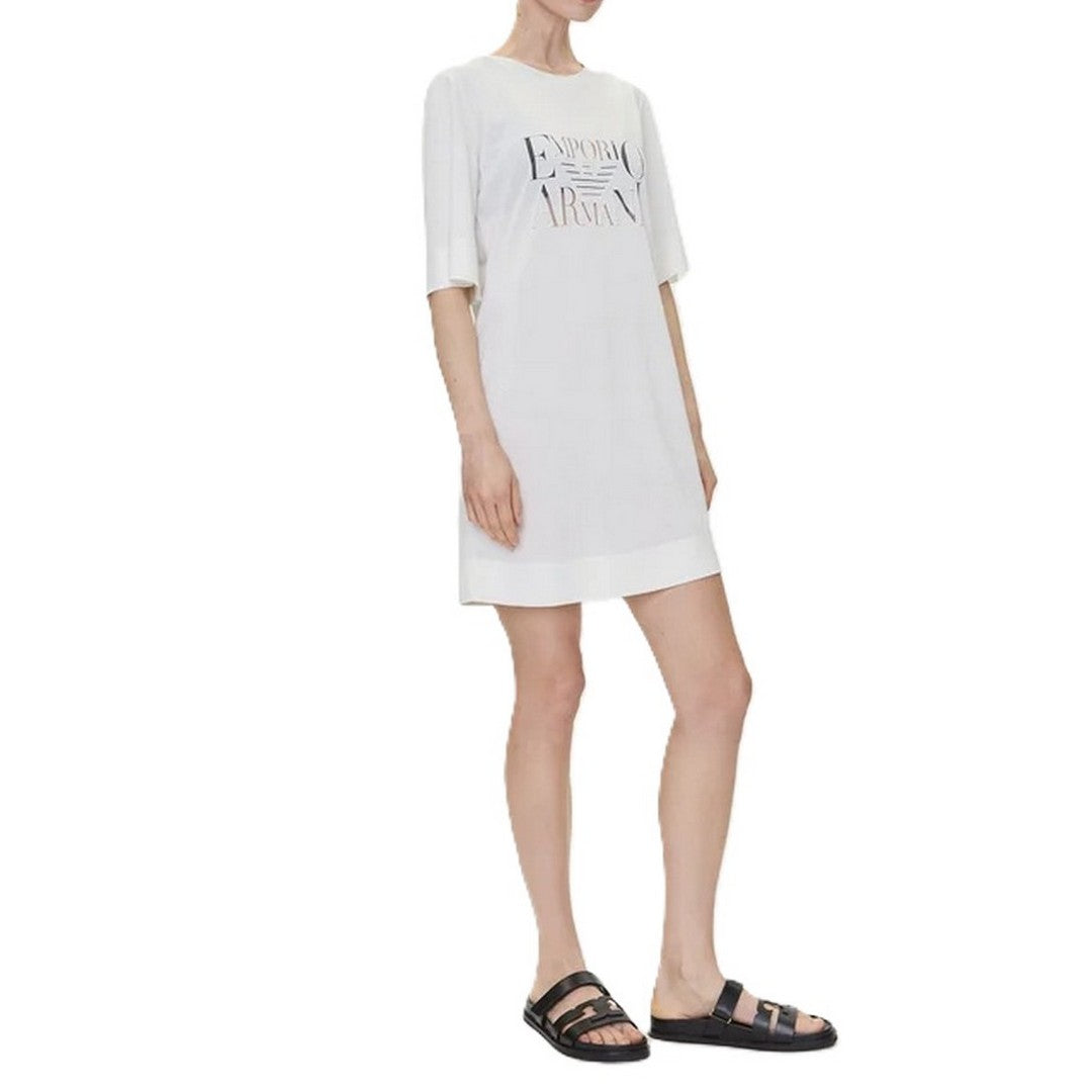 Emporio Armani Beachwear Maxi t-shirt White - EW000618 AF12187 U1131