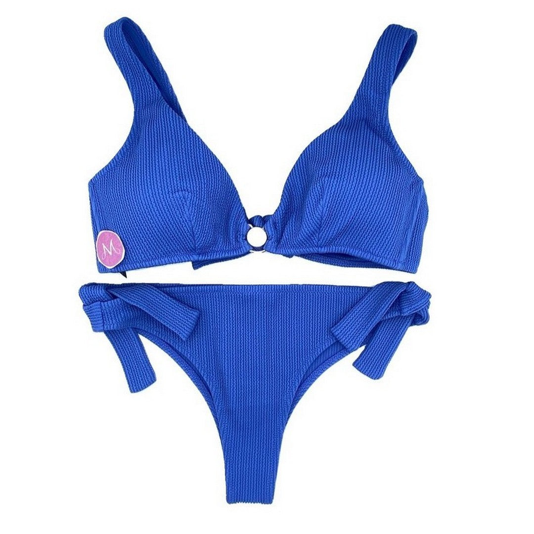 Emporio Armani Beachwear Bikini donna Lapislazzuli Textured-EW000805AF12193FB056