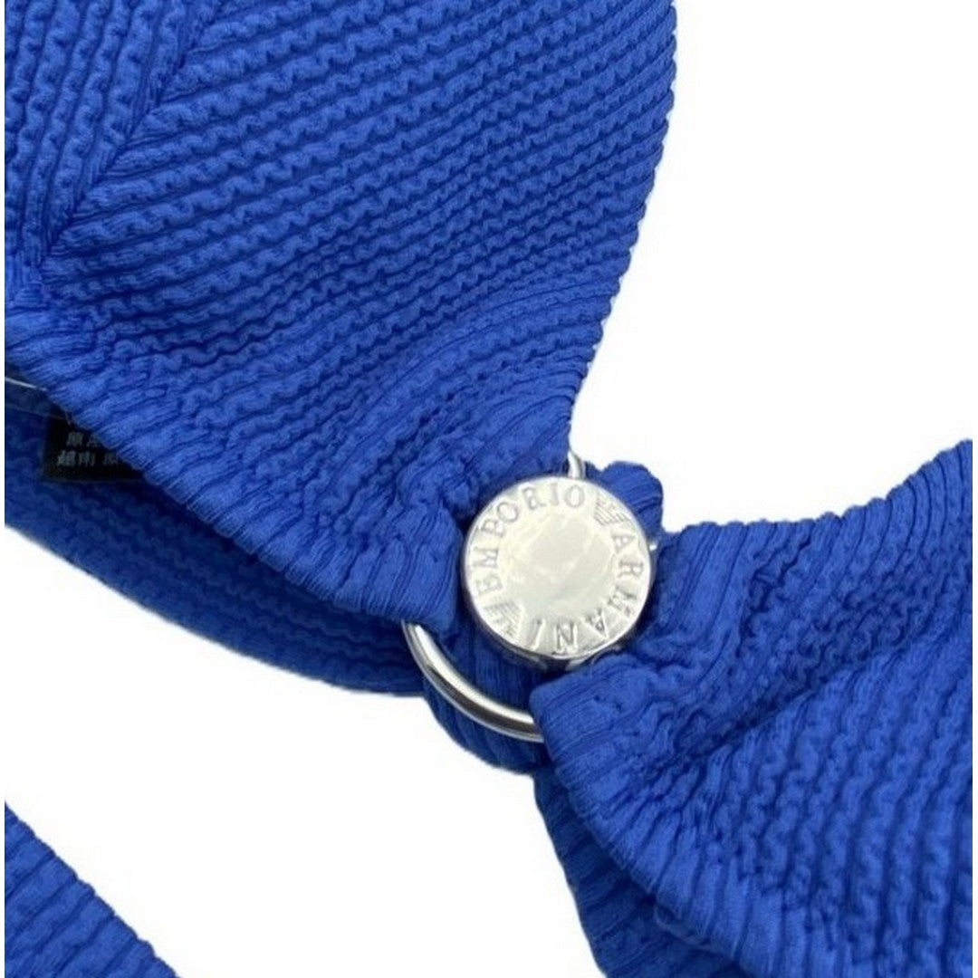 Emporio Armani Beachwear Bikini donna Lapislazzuli Textured-EW000805AF12193FB056