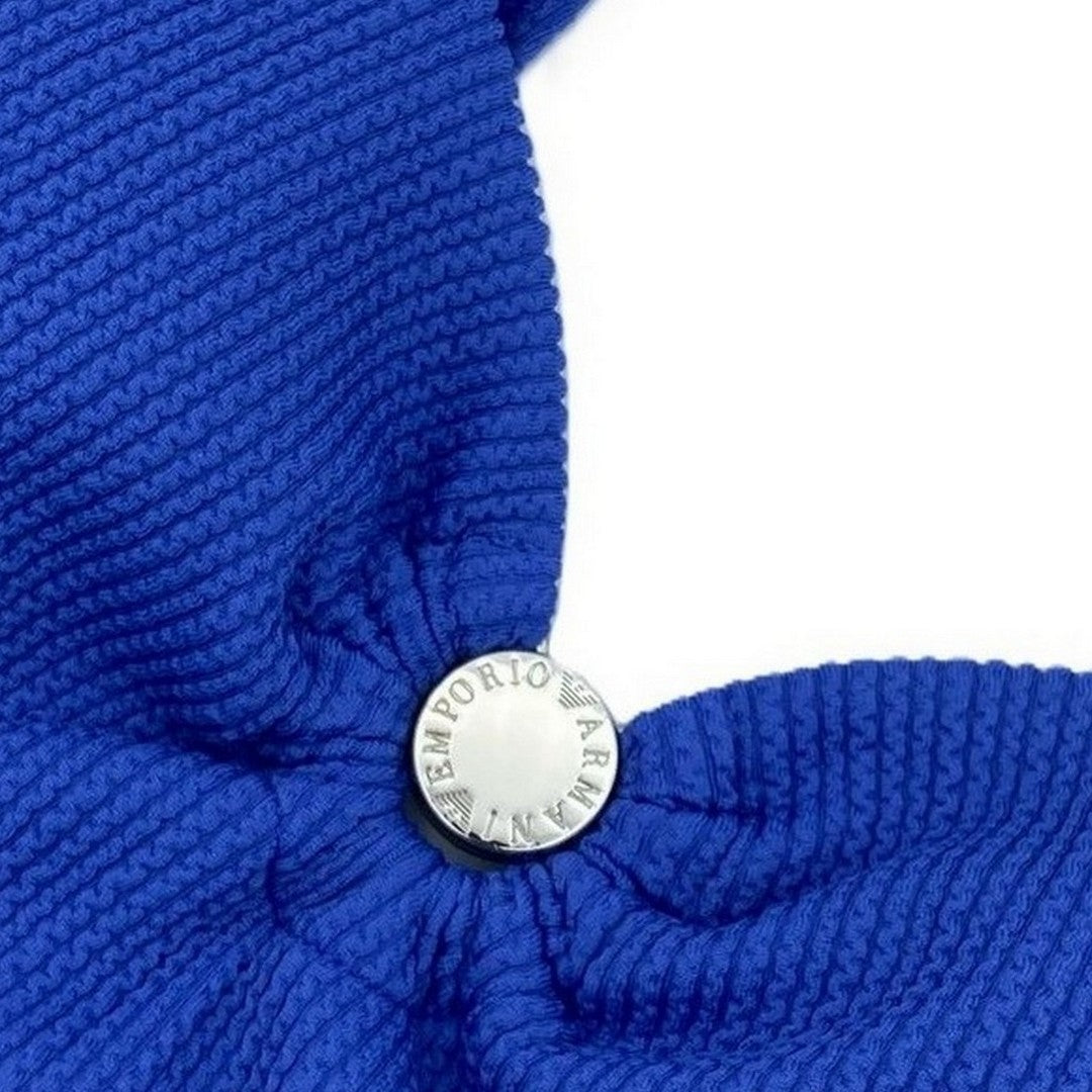 Emporio Armani Beachwear Costume Intero donna Lapislazzuli Texture-EW000808AF121