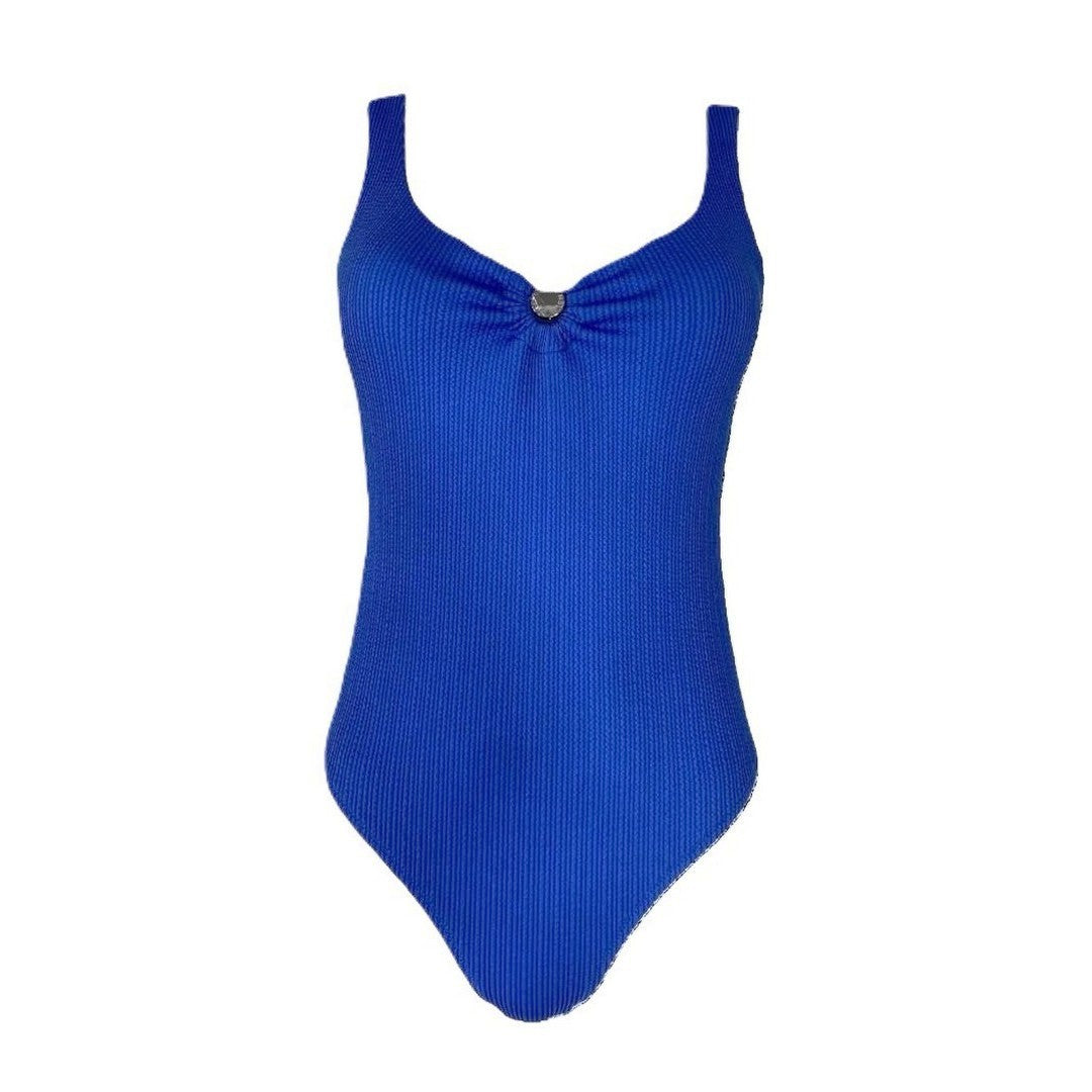 Emporio Armani Beachwear Costume Intero donna Lapislazzuli Texture-EW000808AF121