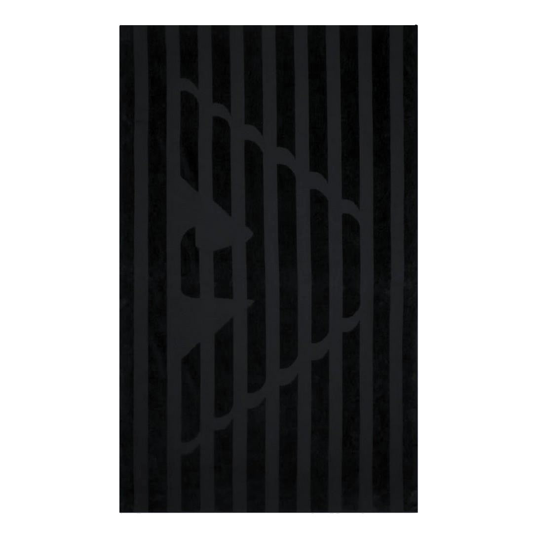 Emporio Armani Beachwear Telo mare Black - EX000021 AF12340 UC001
