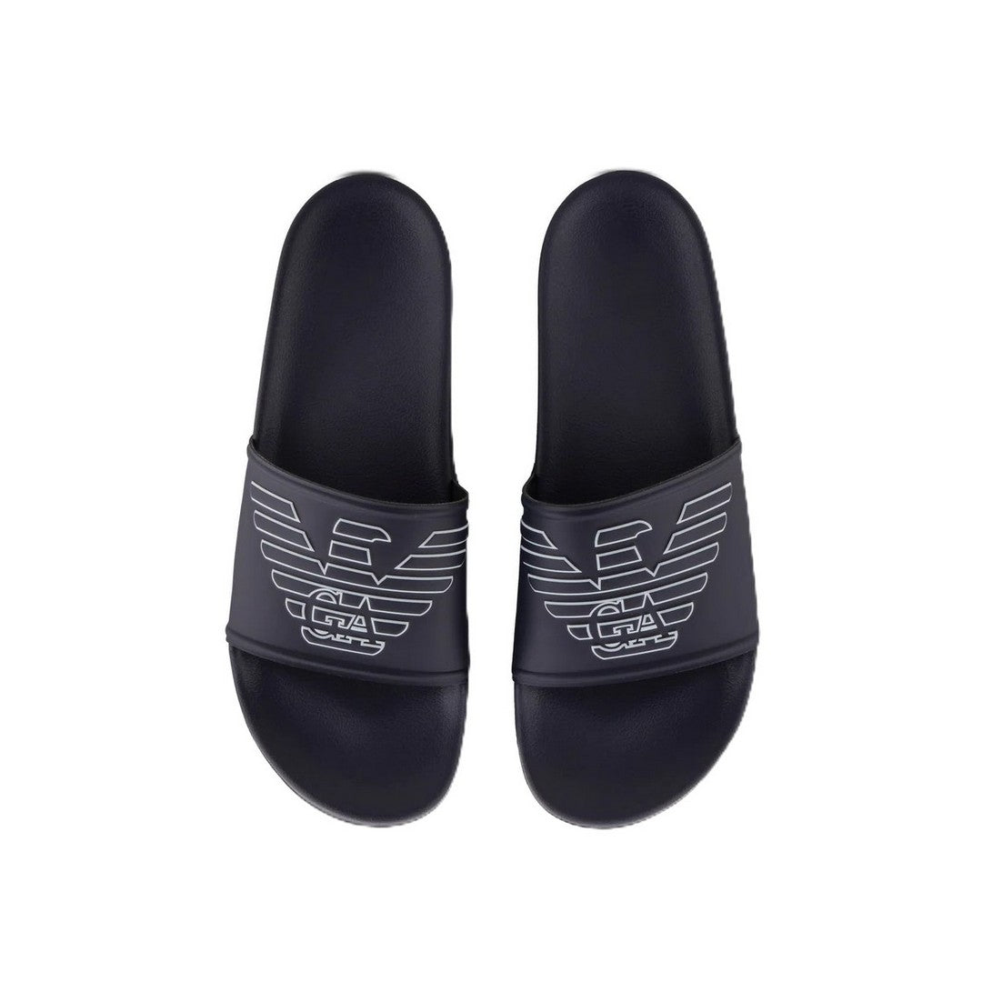 Emporio Armani Beachwear Ciabatte Blue+White - XVPS11 XR273 K578