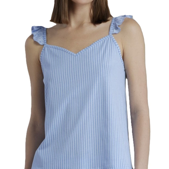 Noidinotte Pigiama Donna Cotone Bretellina- FA009153PB401