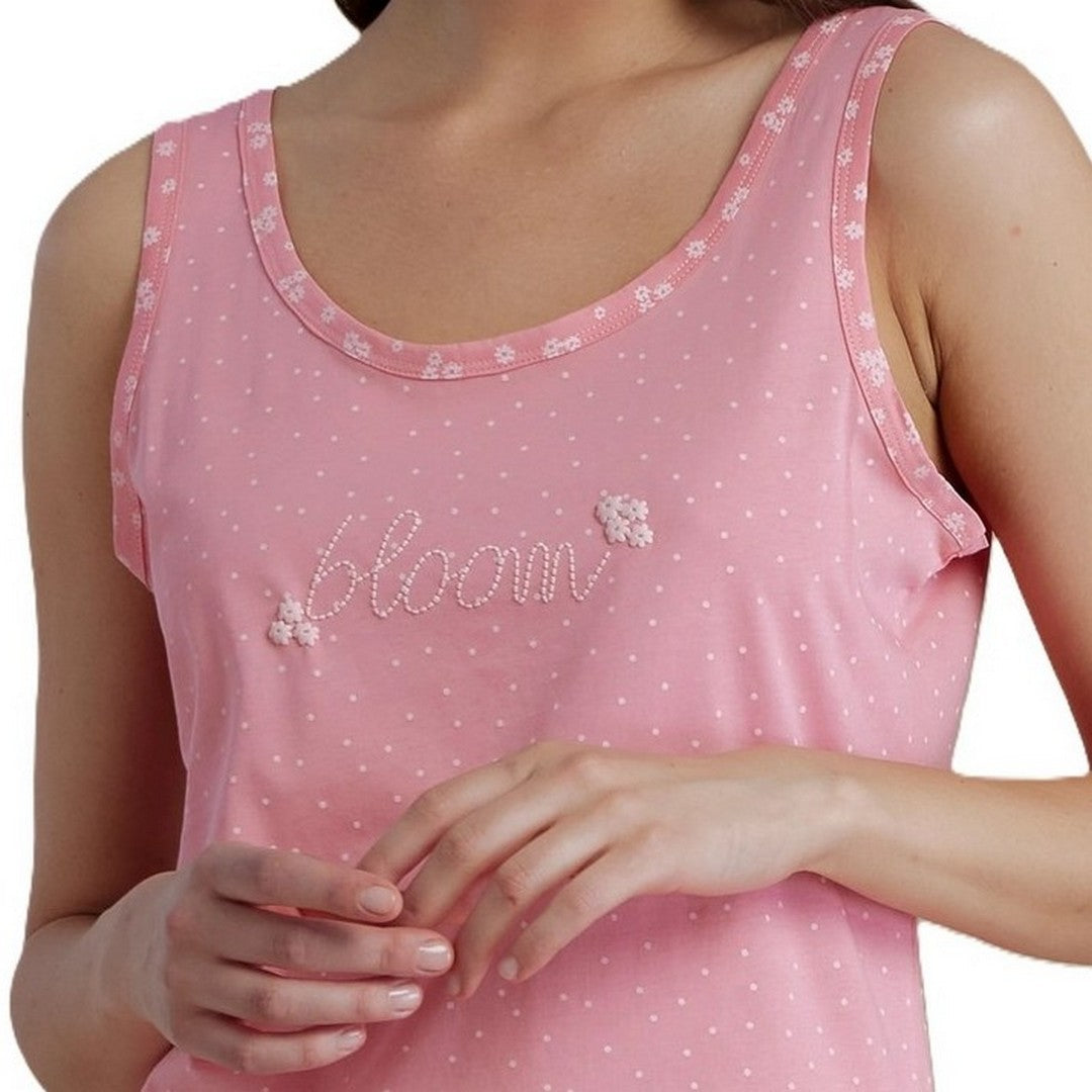 Noidinotte Pigiama Donna Plus Cotone Spalla Larga - FA009224PB401