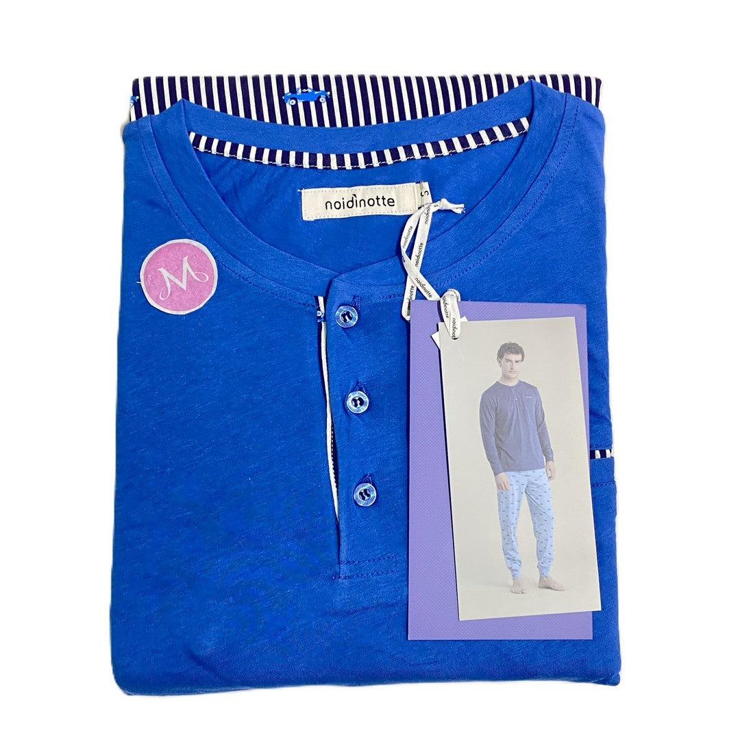Noidinotte Pigiama Uomo Cotone Manica Lunga - FC003024PB401
