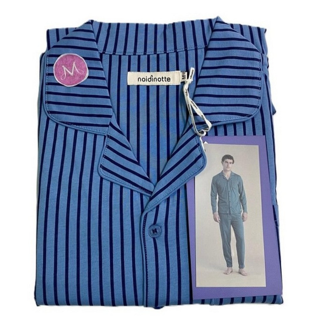 Noidinotte Pigiama Uomo Cotone Manica Lunga - FC003049PB401