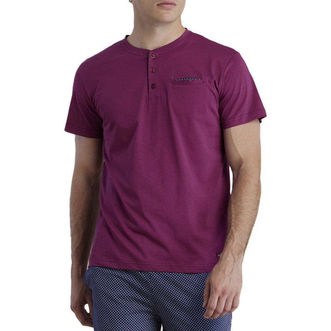 Noidinotte Pigiama Uomo Cotone Manica Corta - FC003064PB401