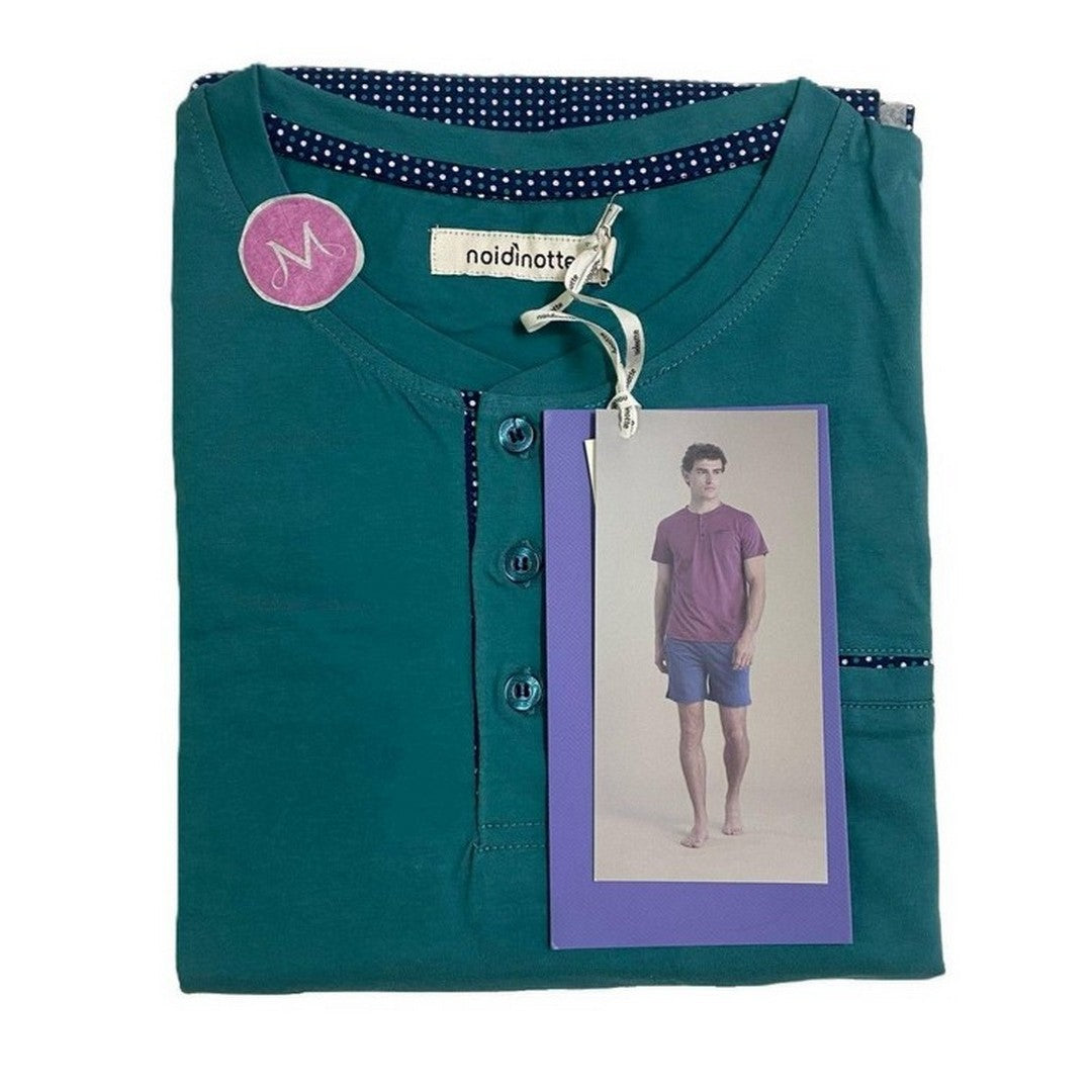 Noidinotte Pigiama Uomo Cotone Manica Corta - FC003064PB401
