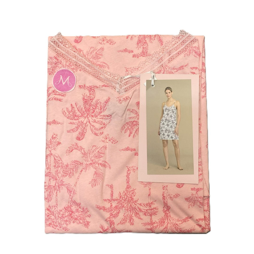 Noidinotte Camicia Da Notte Donna Plus Cotone Bretellina- LA003369PB401