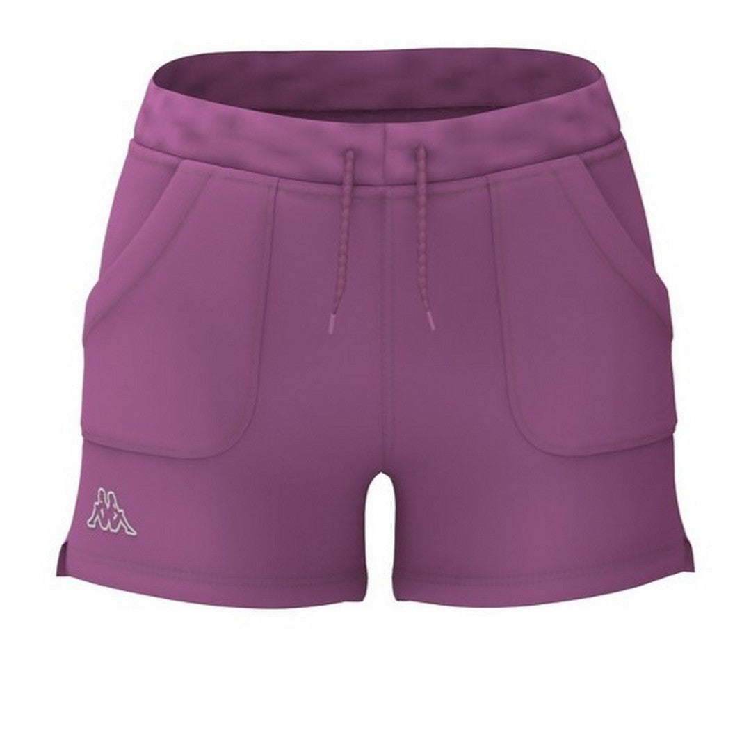 Kappa Pantaloncini Sportivi Donna Logo Caber - 303H0Q0 XLK