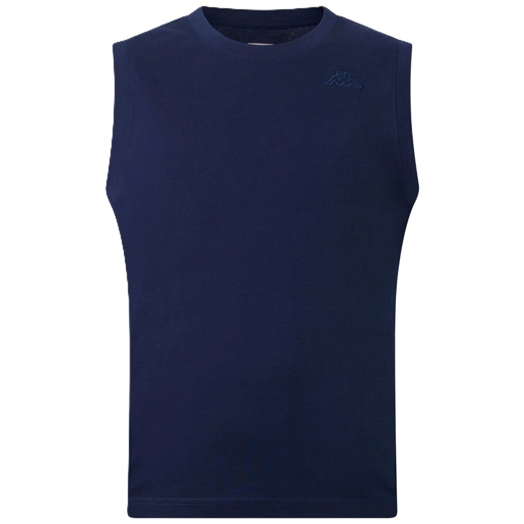 Kappa T-Shirt Uomo smanicata Logo Korpo Cadwal - 303HZB0 A1M
