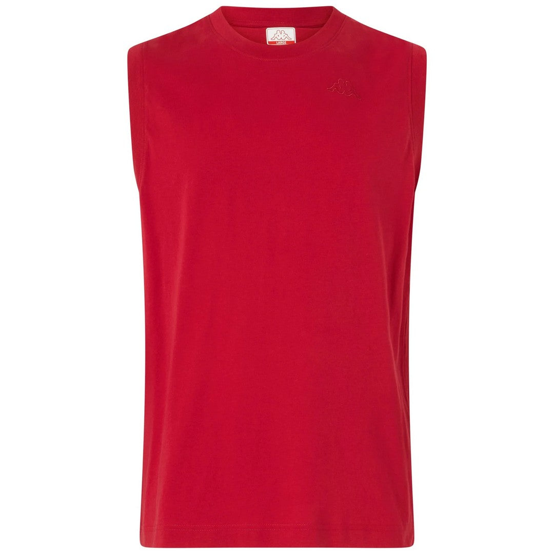 Kappa T-Shirt Uomo Logo Korpo Cadwal smanicata in Cotone Sportiva - 303HZB0 A1U