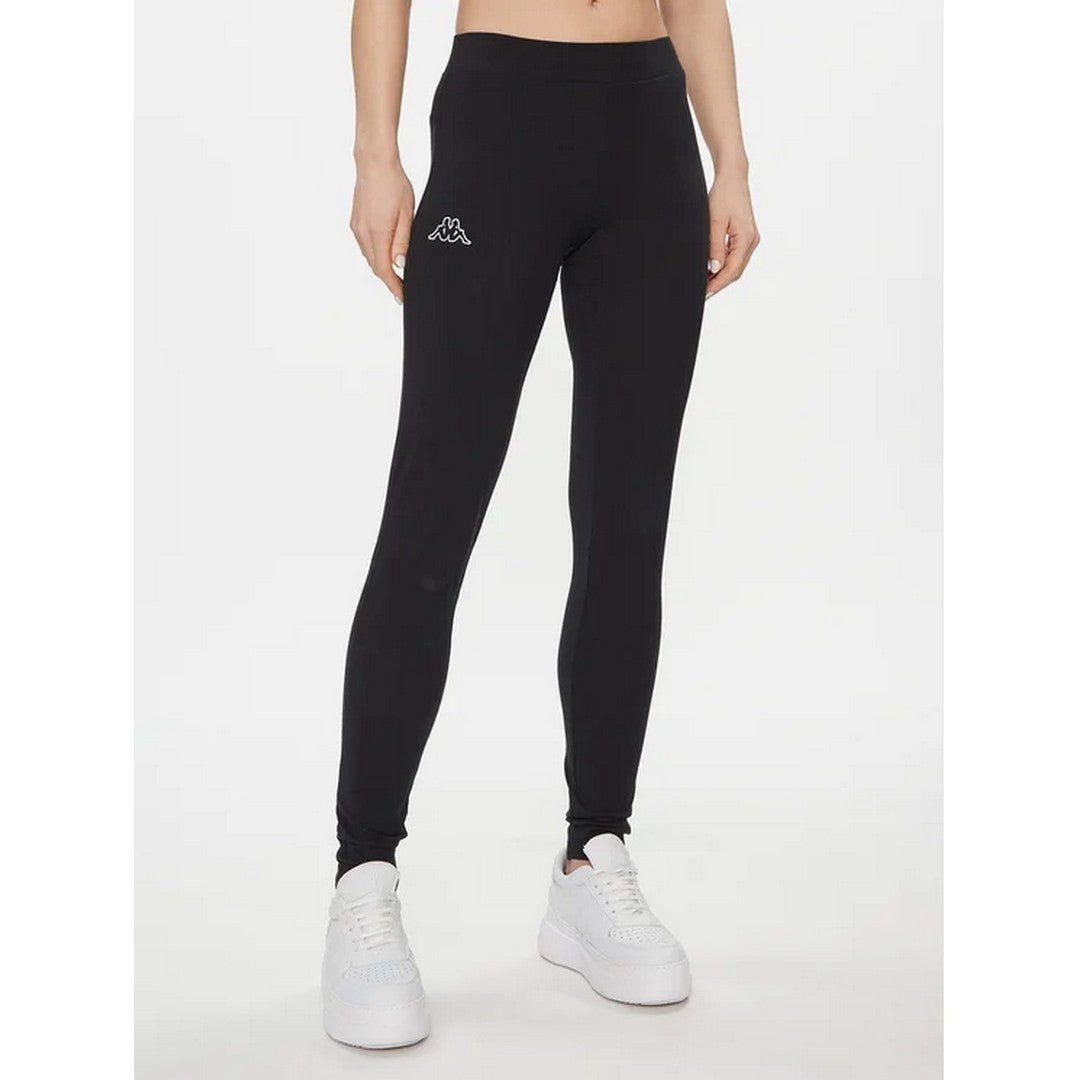 Kappa Leggings Sportivi Donna Logo Zapri Skin Vestibilità Slim - 303MJB0 005