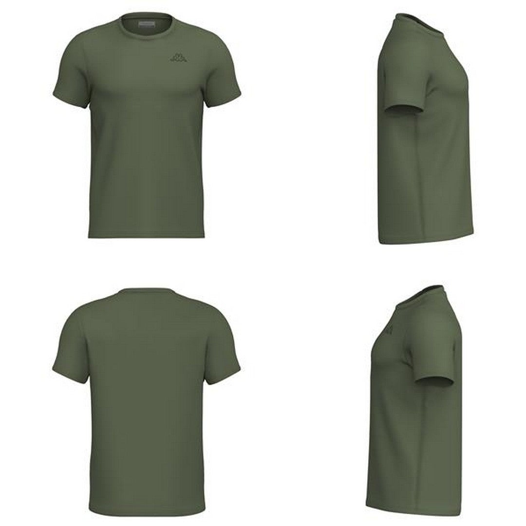 Kappa T-Shirt Uomo Logo Korpo Cafers Slim - 304J150 A0E