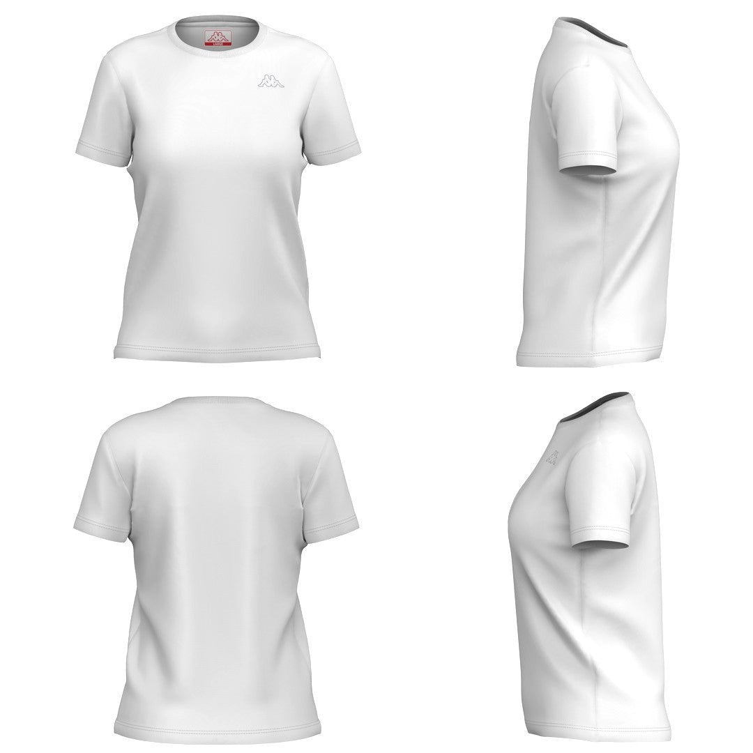 Kappa T-Shirt Donna Logo Sylvie - 321Z4YW 001