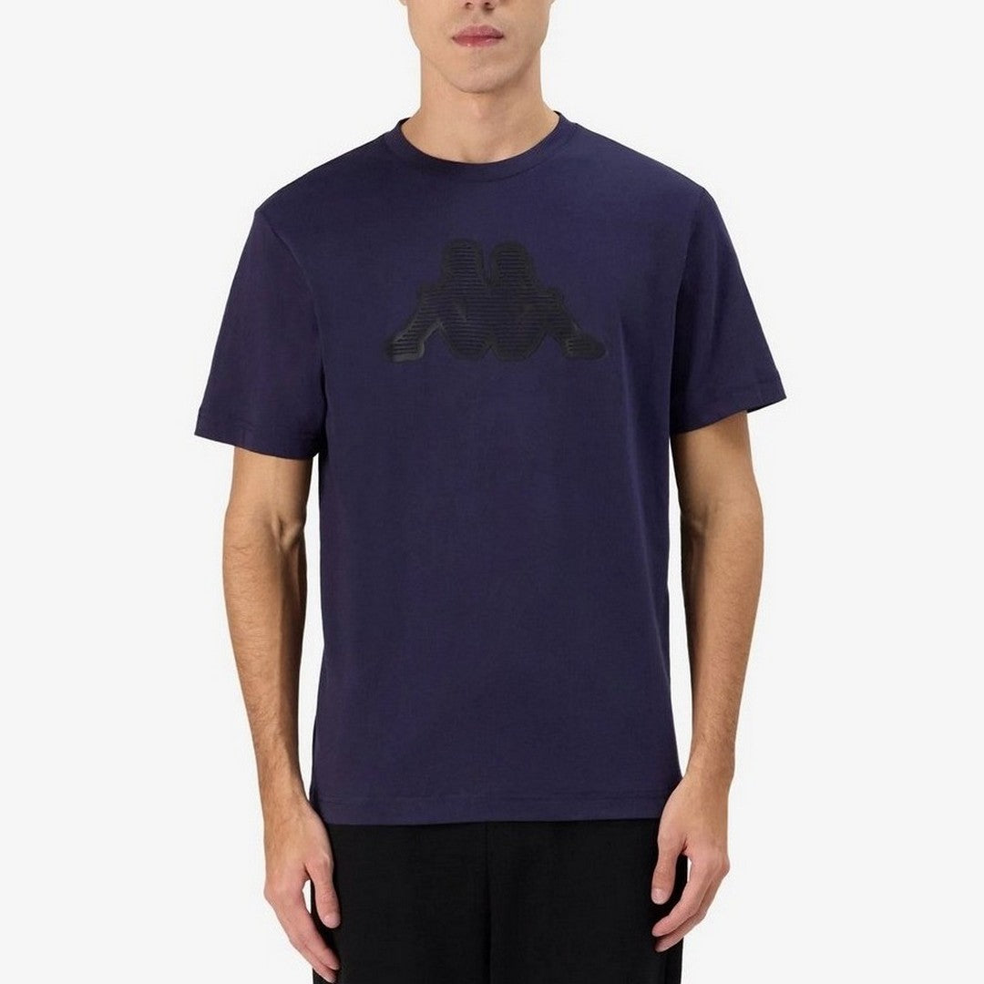 Kappa T-Shirt Uomo Logo Giggio Stampa Grafica - 321Z8YW 193
