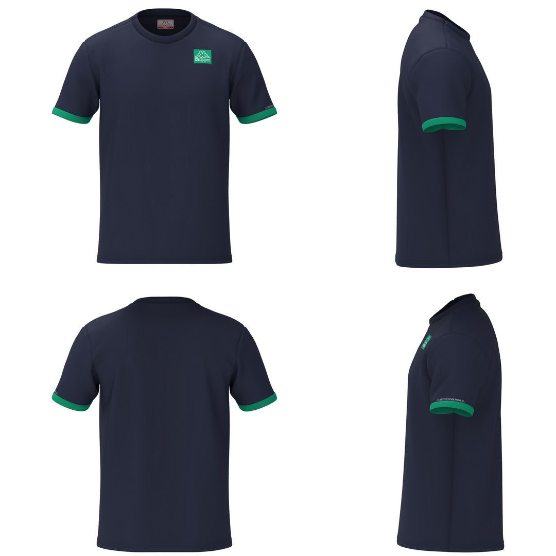 Kappa T-Shirt Uomo Logo Ghigo - 341S3PW A02