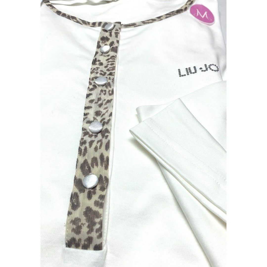 Liu Jo Notte camicia da notte cotone manica lung(piccole imperfezioni)