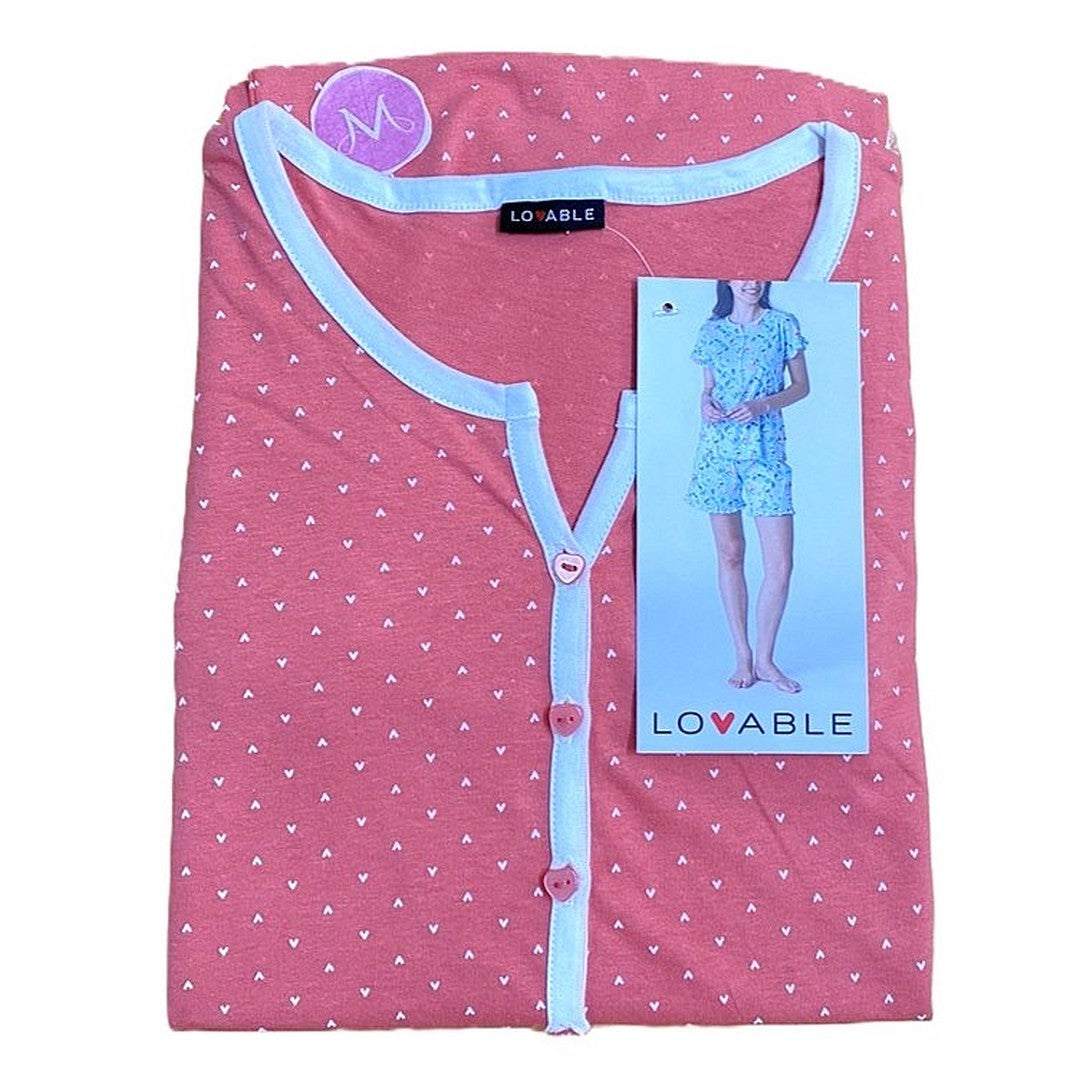 Lovable Pigiama Serafino Mc Gc Jersey Donna - 9L0DSM CP10R