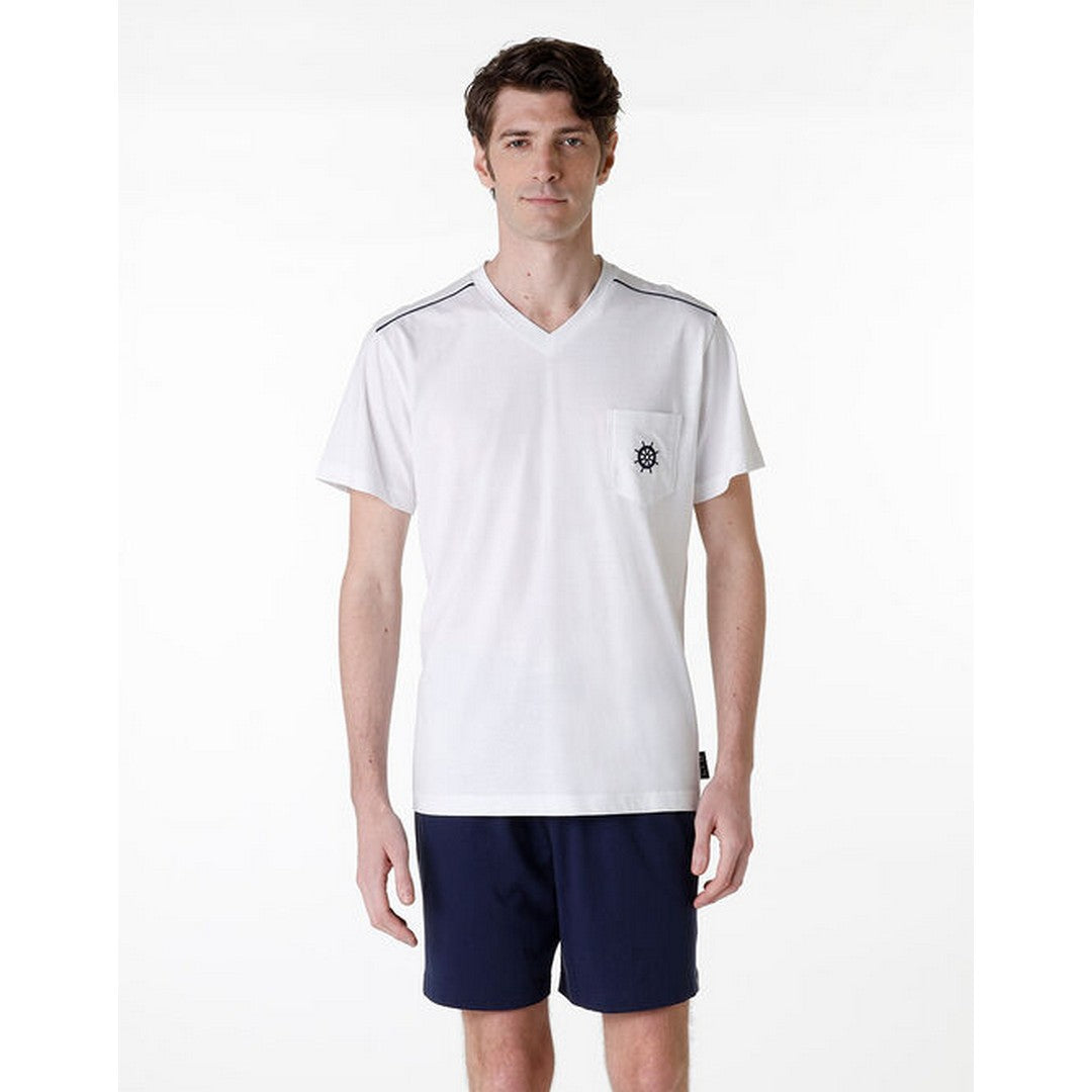 Lovable Pigiama Mc Gc Scollo-V Jersey Uomo - 9L0DW4 CP003