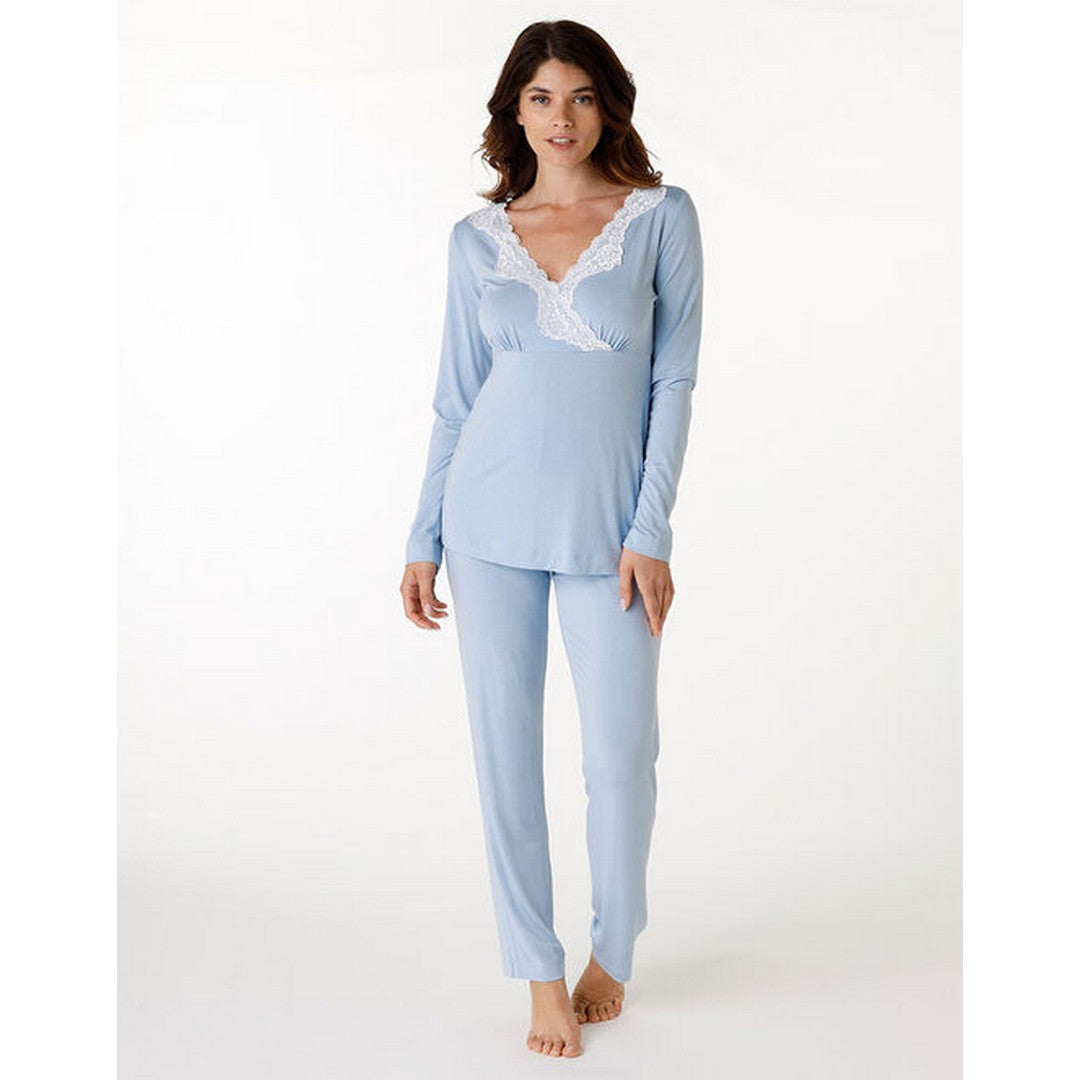 Lovable Pigiama Lungo Scollo V Modal Donna - 9L0DWE CP070