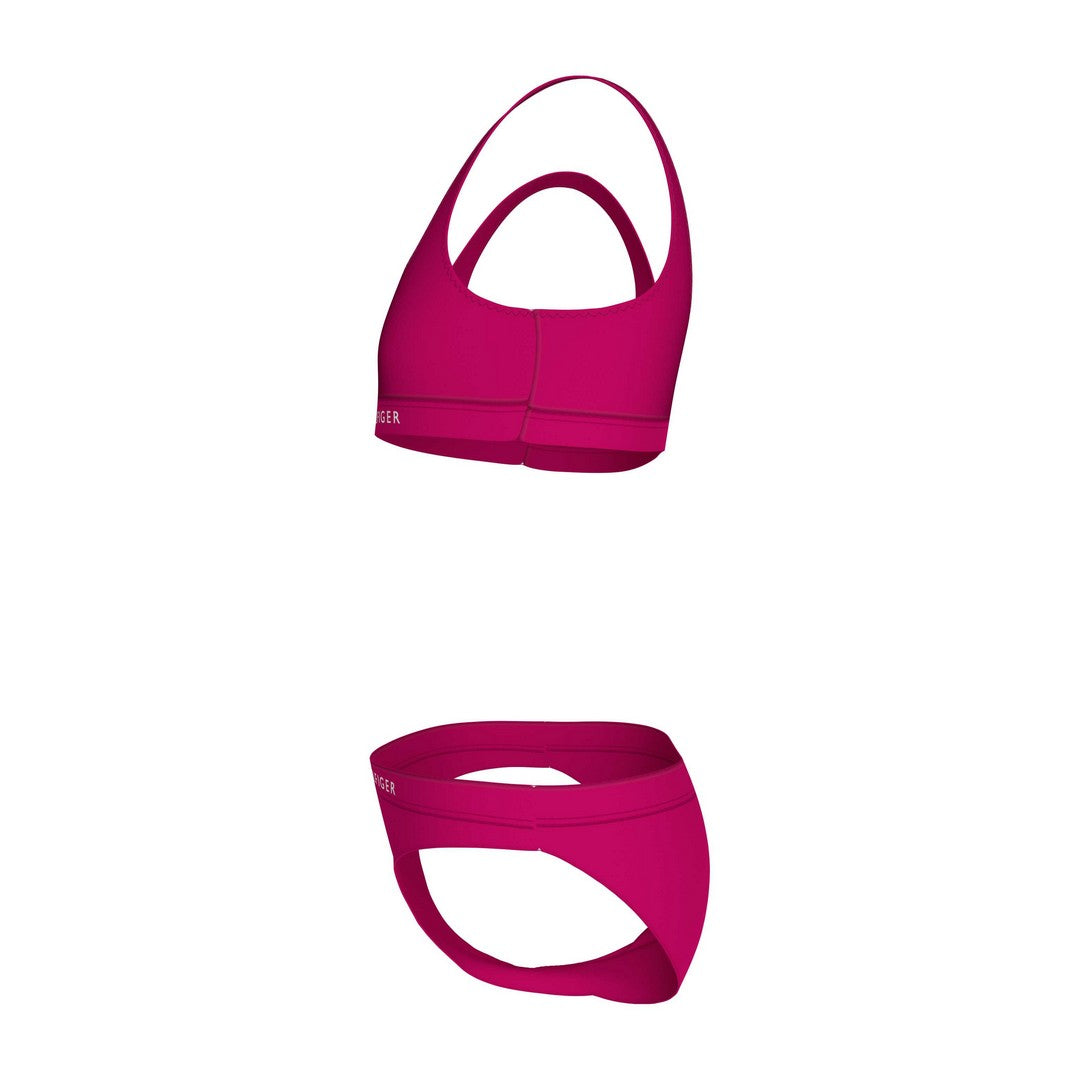 Tommy Hilfiger Bikini Bambina Vivaciuos Pink - UG0UG00816-TLI