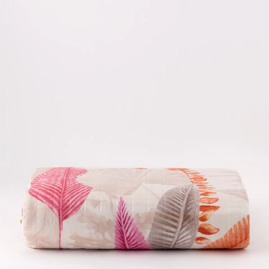 Linea Oro Nida Quilt Matrimoniale Stampa foliage