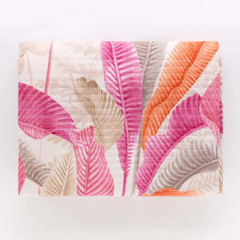 Linea Oro Nida Quilt Matrimoniale Stampa foliage