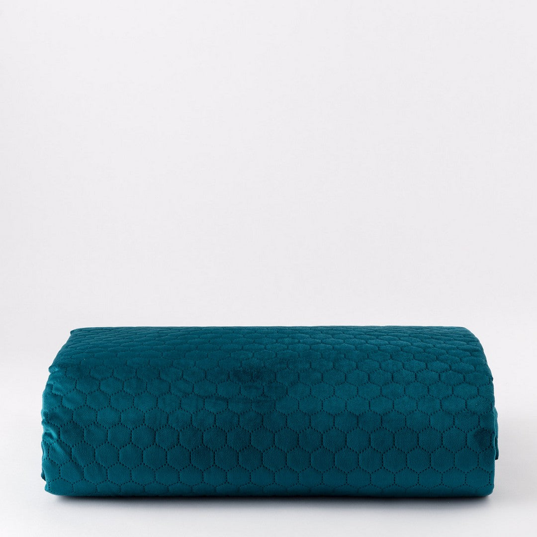 Linea Oro Exagon Quilt Velluto Tinta Unita