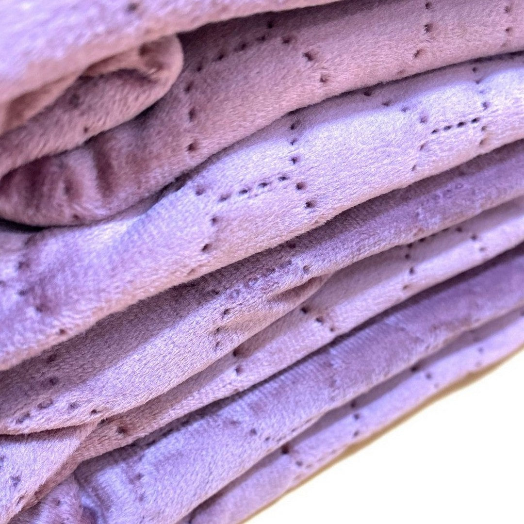 Linea Oro Exagon Quilt Velluto Tinta Unita