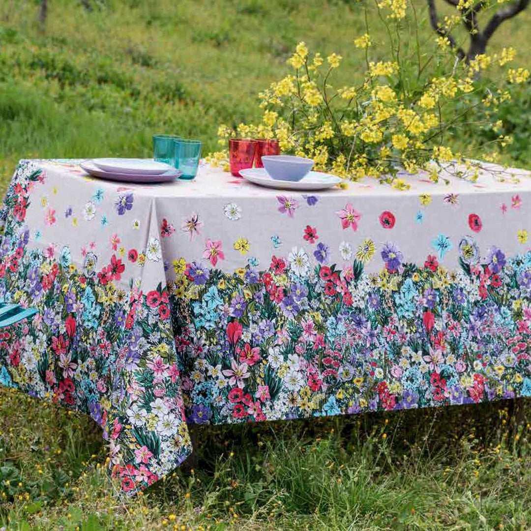 Riviera Miracle Tovaglia Antimacchia In Twill Di Cotone