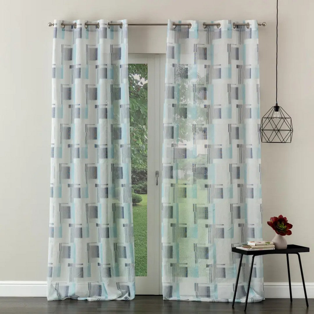 Linea Oro Varsavia Pannello Tenda Jacquard C/Borchie