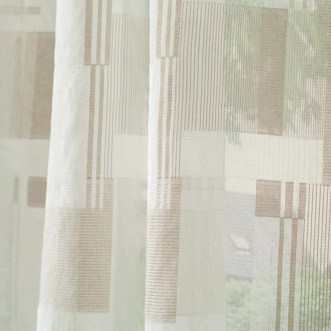 Linea Oro Varsavia Pannello Tenda Jacquard C/Borchie
