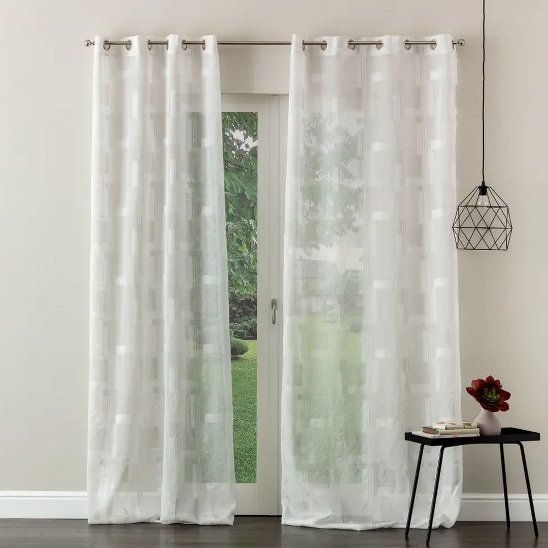 Linea Oro Varsavia Pannello Tenda Jacquard C/Borchie