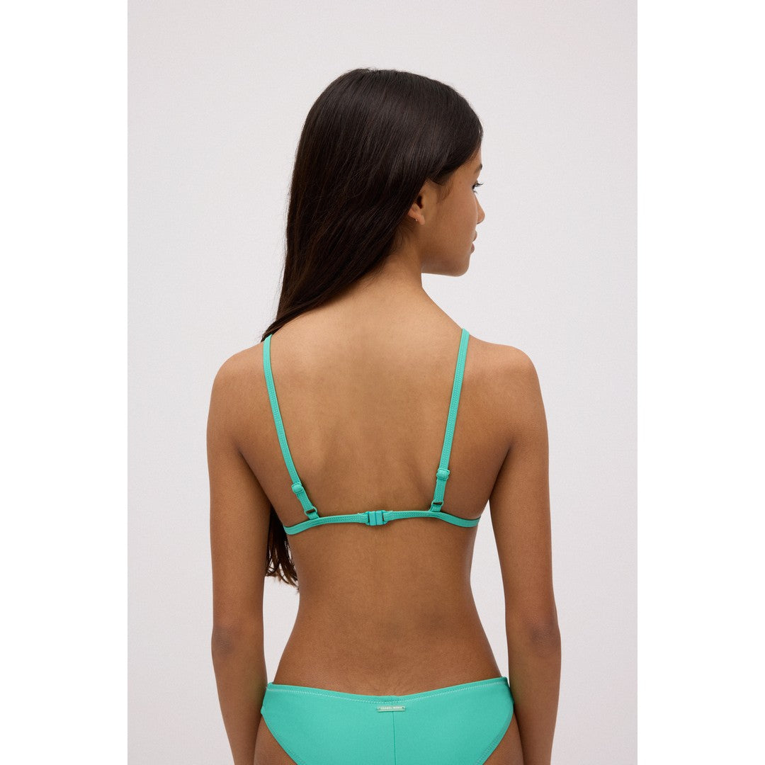 Ysabel Mora Beachwear Top Bikini Tinta Unita Bambina - 82810