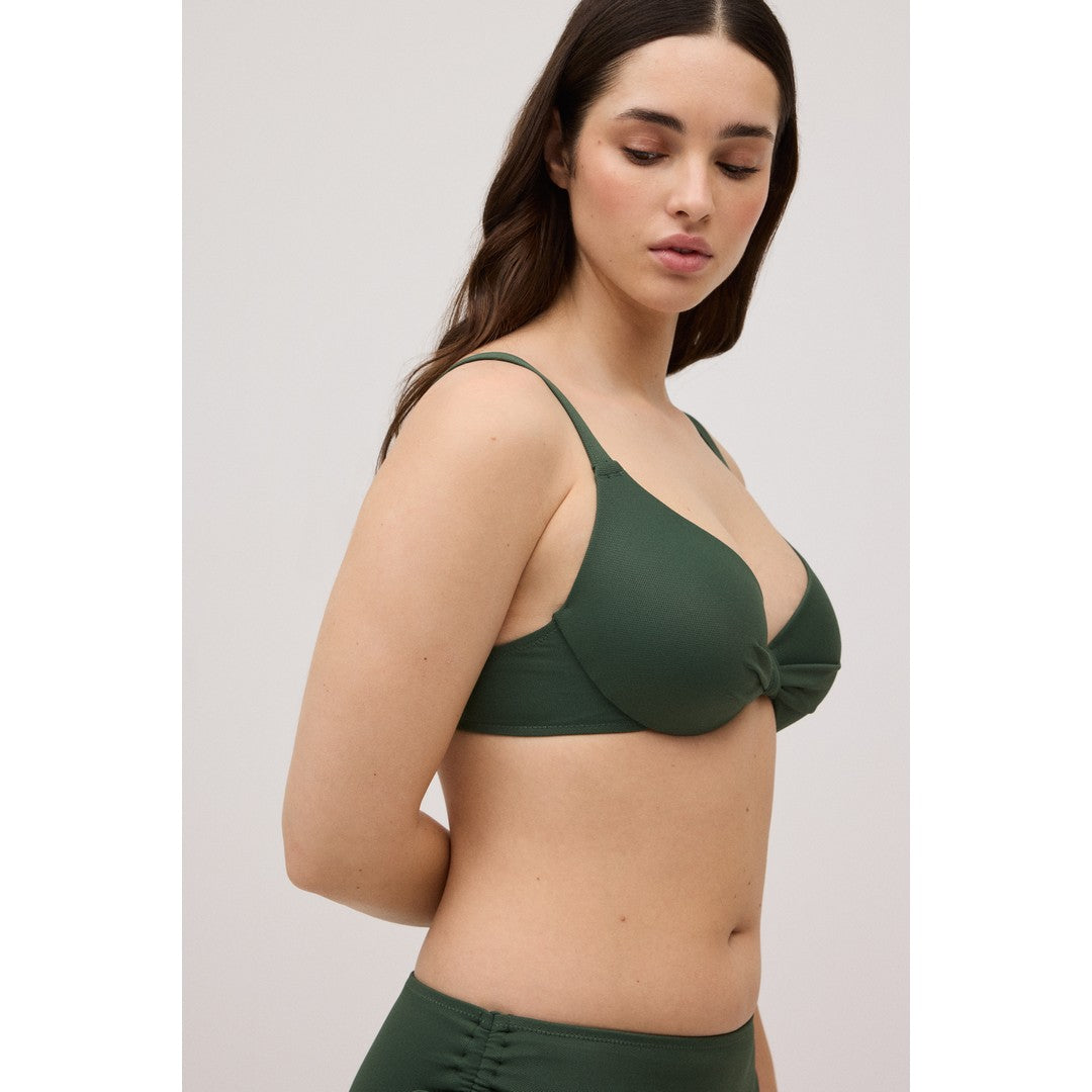 Ysabel Mora Beachwear Top Bikini Con Ferretto E Coppa C Donna - 83152