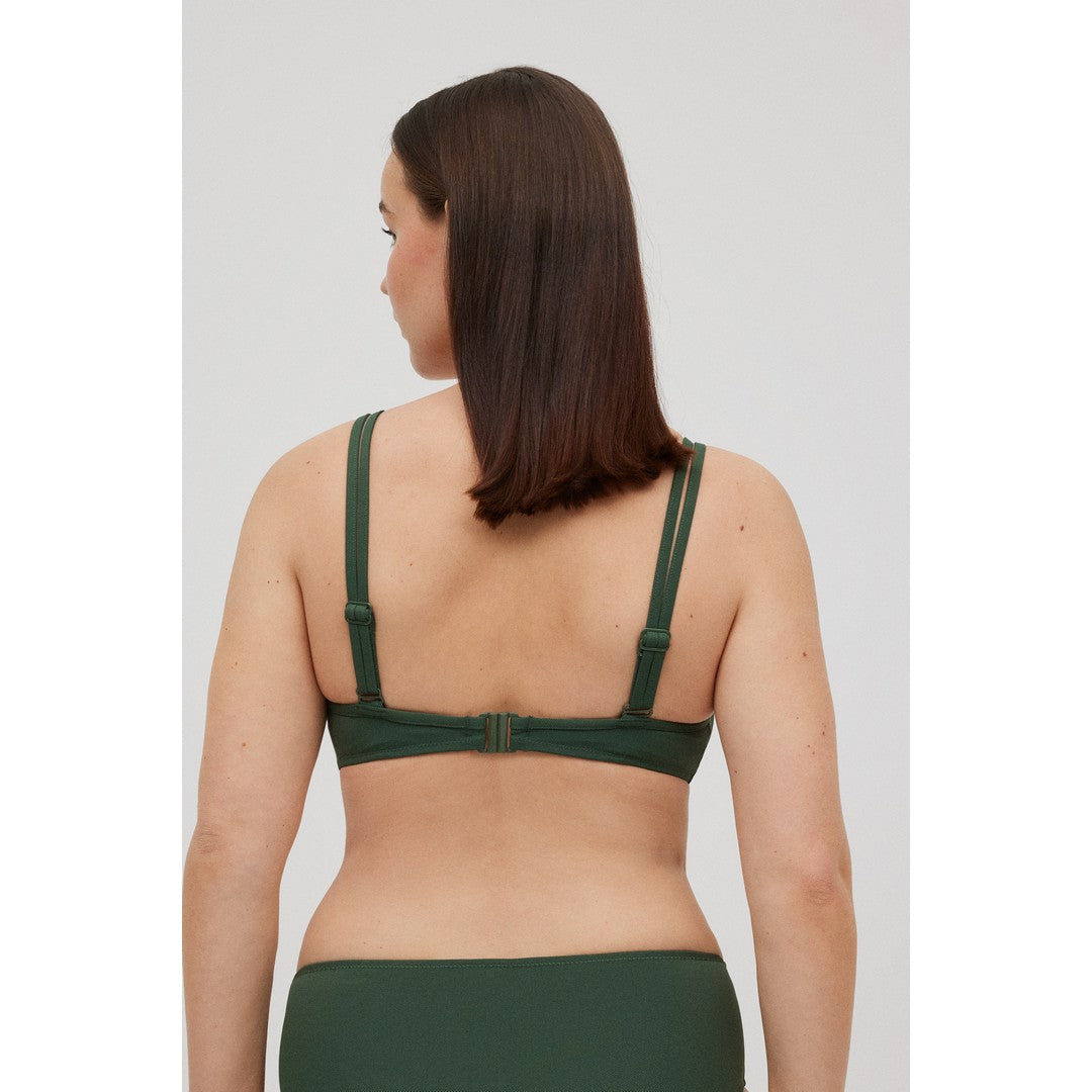 Ysabel Mora Beachwear Top Bikini Riducente In Micropiqué Con Ferretto Donna - 83